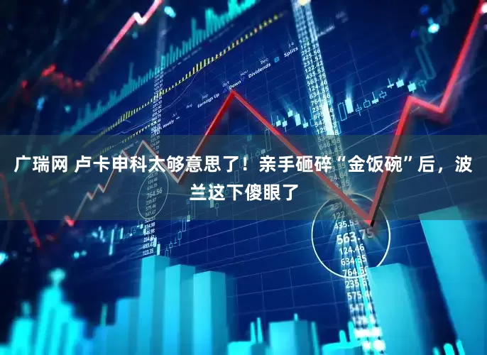 广瑞网 卢卡申科太够意思了！亲手砸碎“金饭碗”后，波兰这下傻眼了